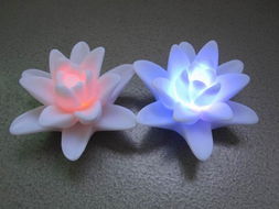 發光荷花,搪膠玩具,閃光禮品,浴室用品,閃光玩具,小商品配套圖片