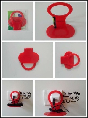 【2013年銷量第一的小禮品 新奇特創意折疊手機充電座 充電伴侶】價格,廠家,圖片,手機飾品、掛件,臺州市黃巖成澤塑料日用品廠-