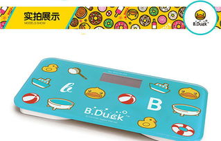 b.duck小黃鴨體重秤 精準稱重與趣味家居的完美結合